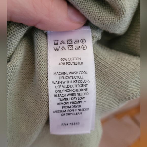 Joie - Green Sweater Vest Size: 3XL - Picture 3 of 5